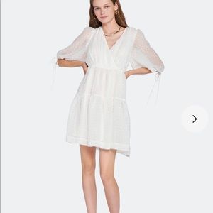 EN SAISON Lily Mini Dress White Size Small